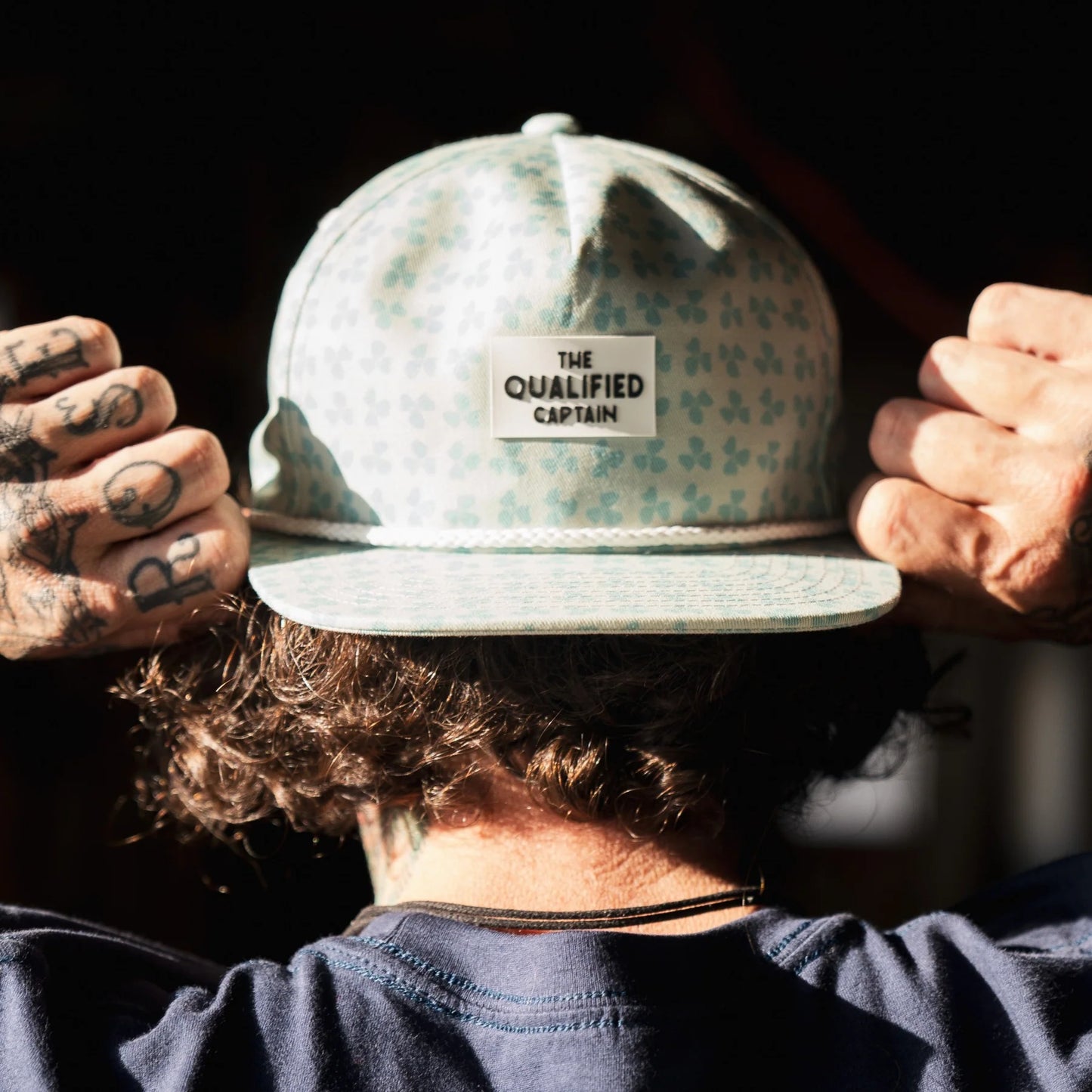 TQC Prop Pattern Rope Hat - Mint