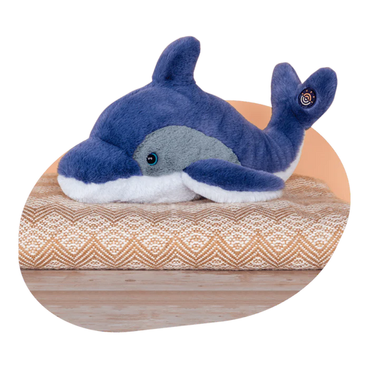 Fahlo Animal Tracking The Odyssey Plush - Dolphin