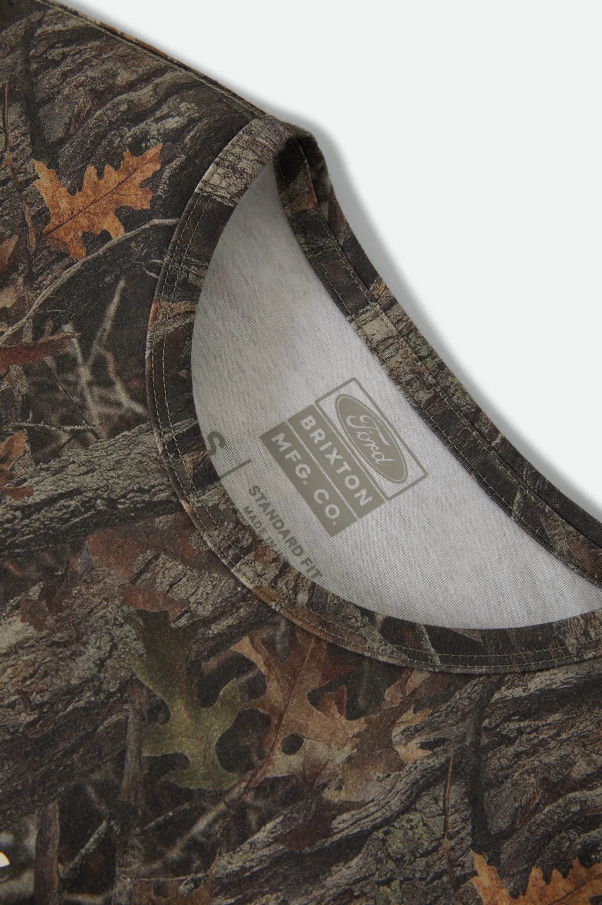 Brixton x Ford Tee - Boxwood Green