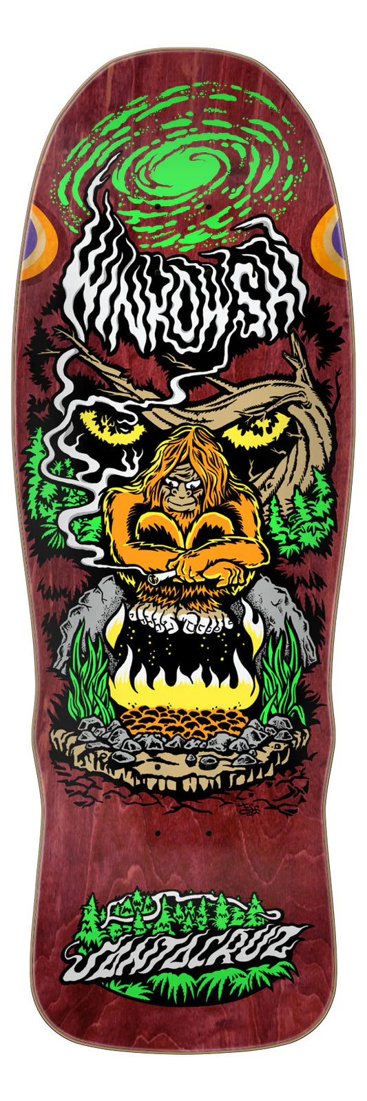 Santa Cruz Erick Winkowski 8ballr Bigfoot Pro Shaped 10.35 Deck