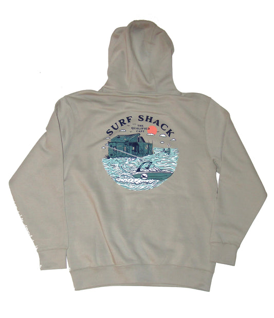 Surf Shack x TQC 26’ Hoodie - Dove Grey