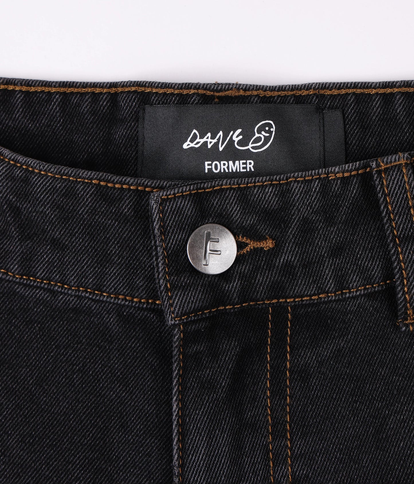 Former Reynolds Denim Pant - Washed Black