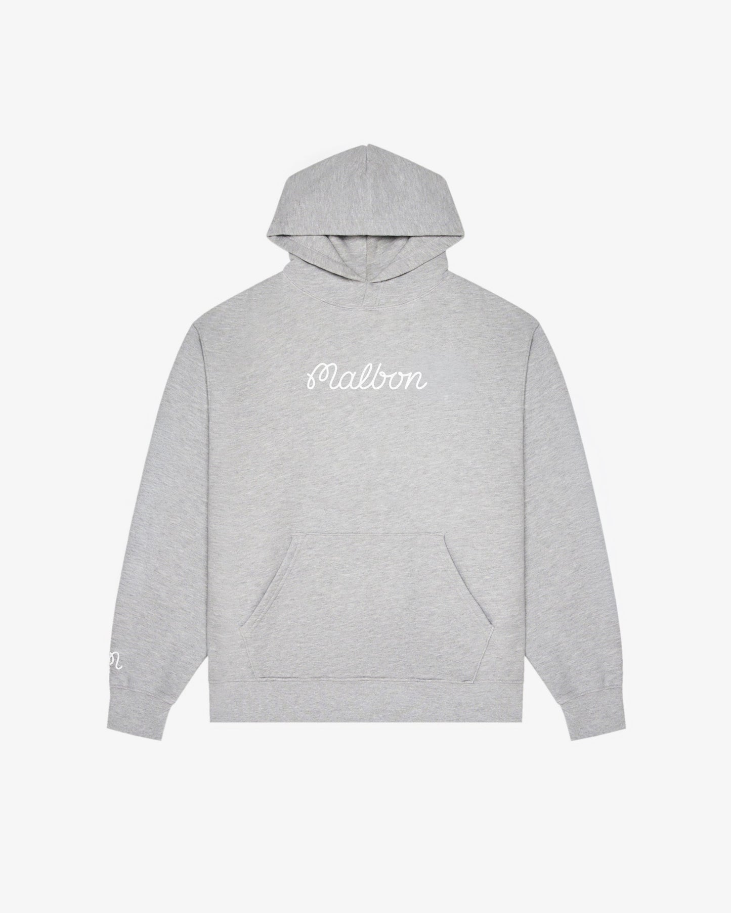 Malbon Fesque Hoodie - Heather Grey