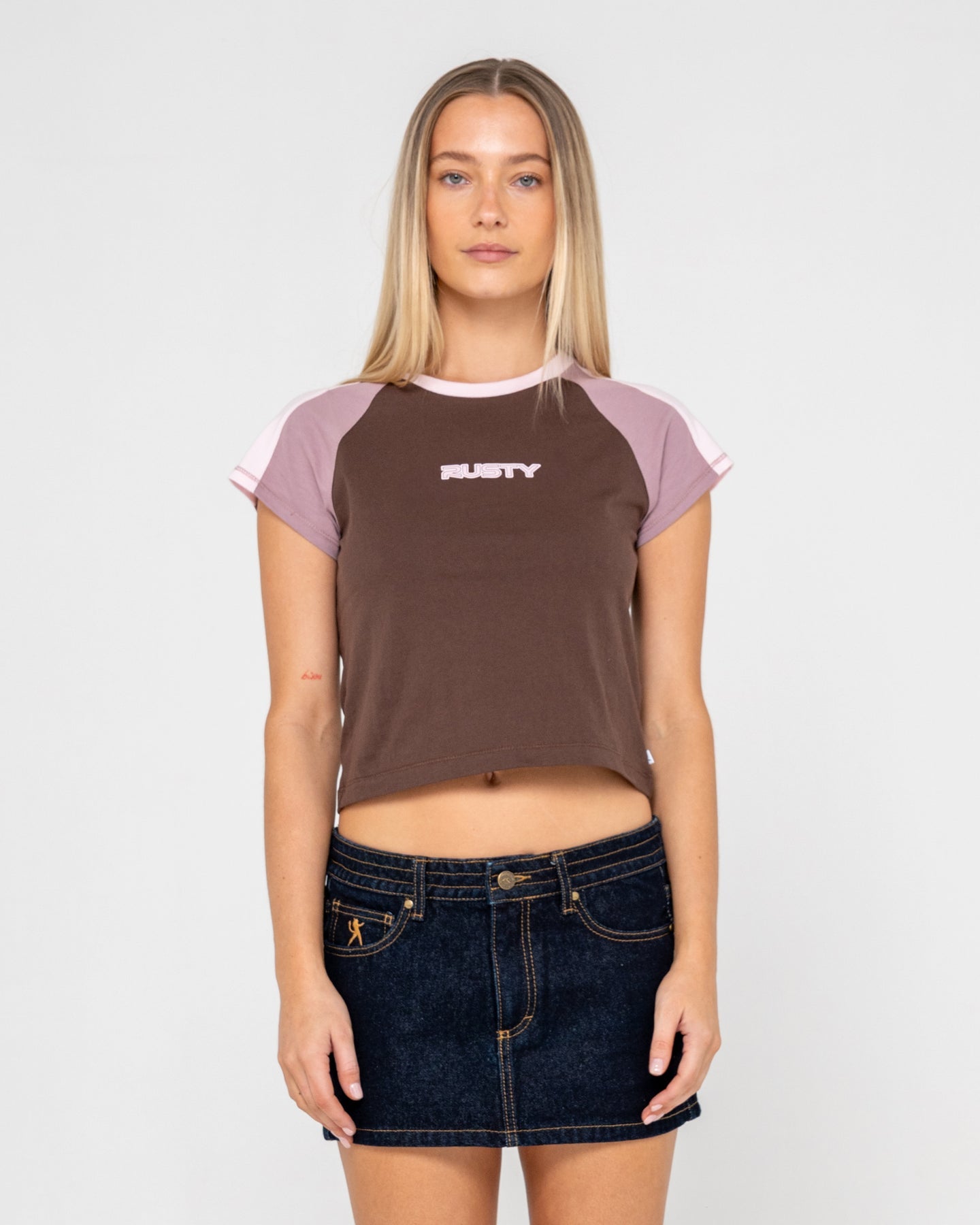 Rusty Bradley Mini Cap Tee - Java