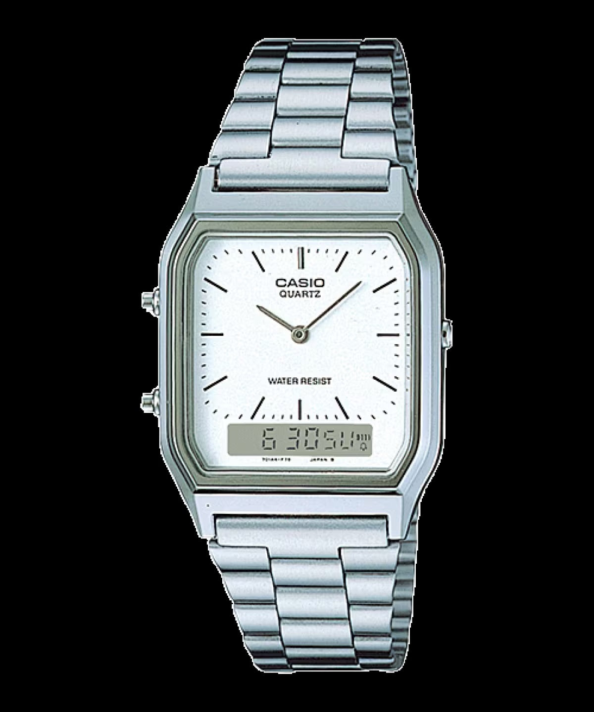 Casio AQ230A-7DM Vintage Silver Watch