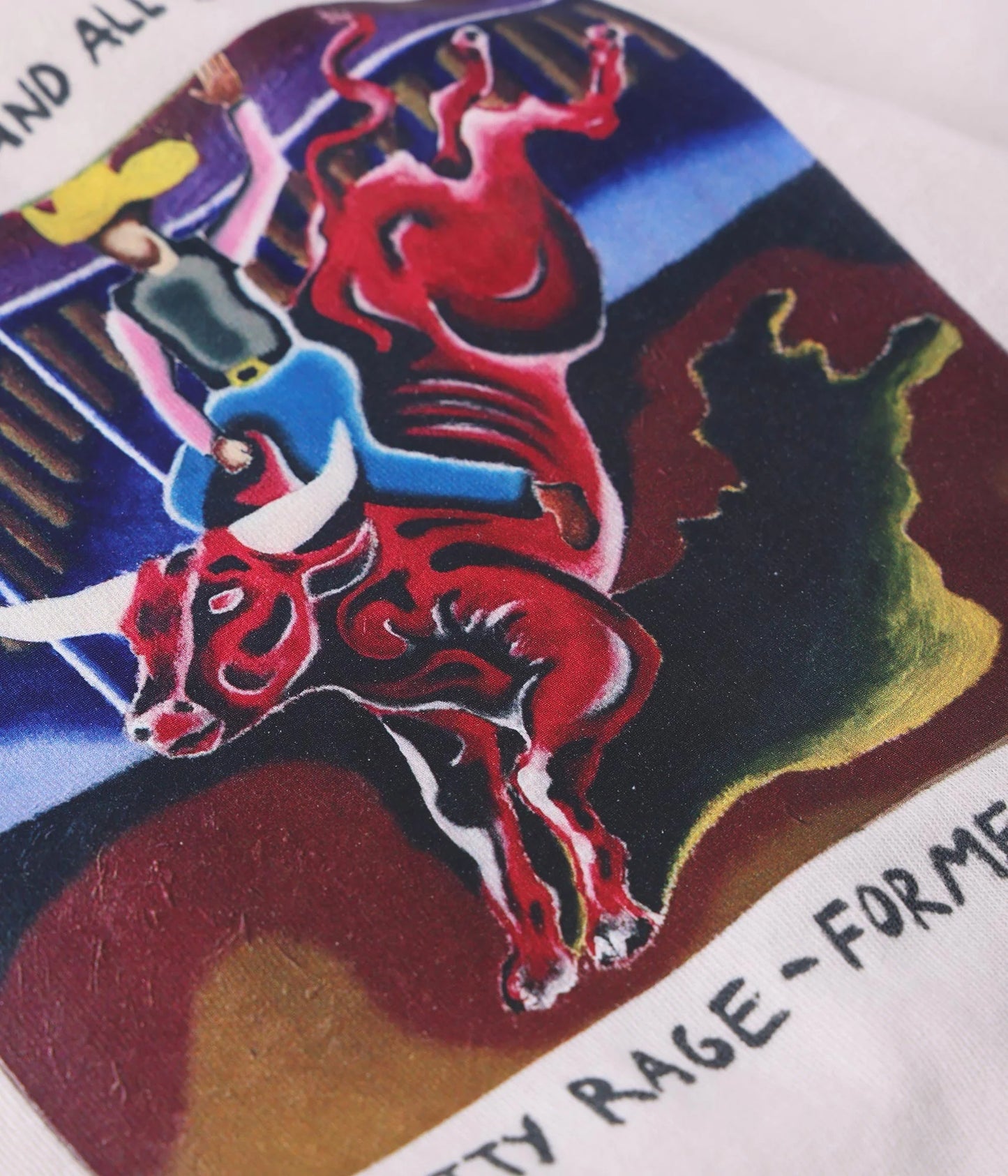Former x Rage Rodeo Shrunken Tee - Bone