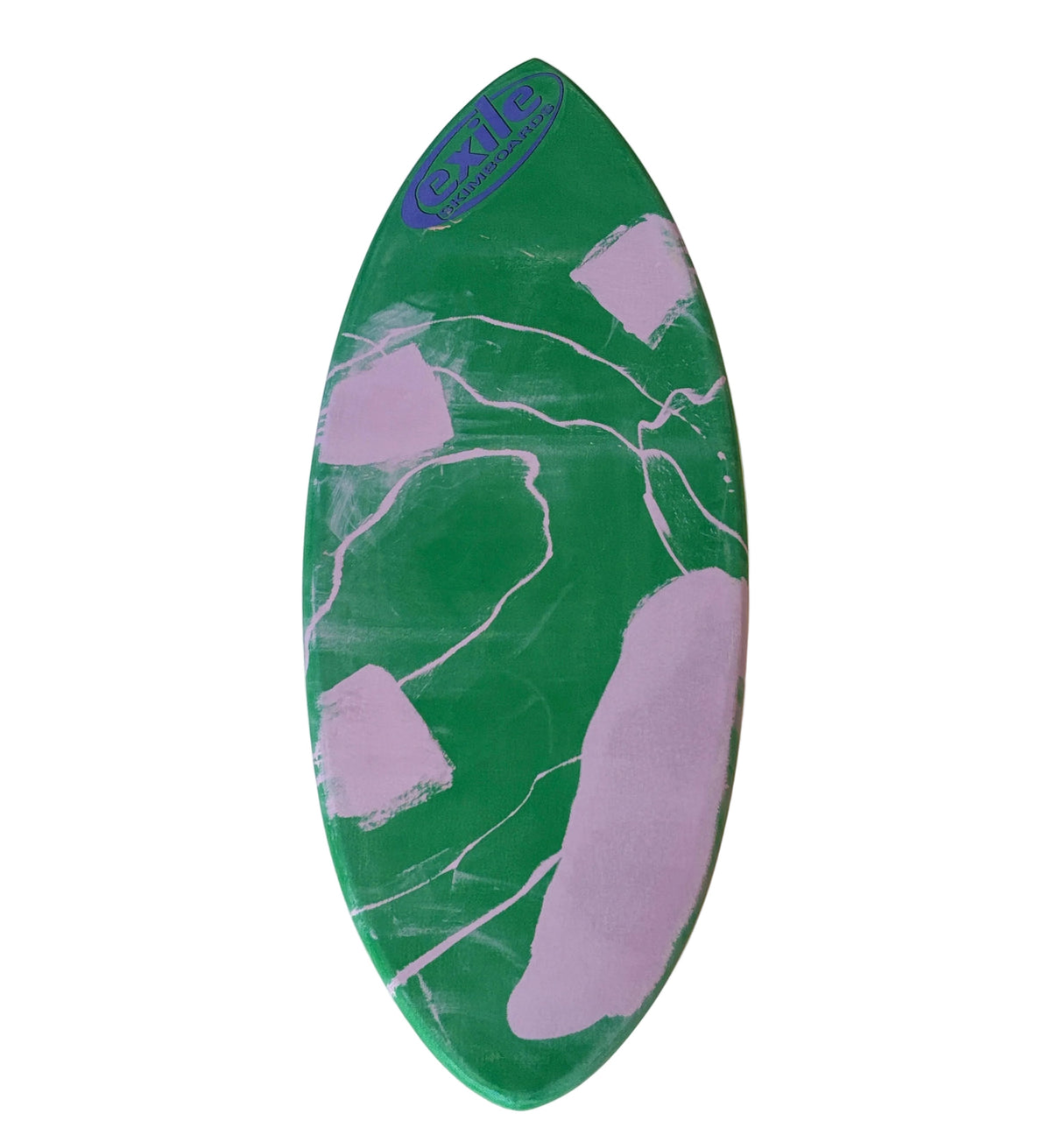 Exile Medium Large Hybrid Shape 3/4”-5/8” Double Carbon Fiber Epoxy Skimboard
