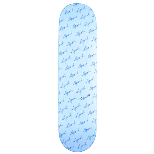 April Ronnie Kessner Script Logo Deck 8.5"