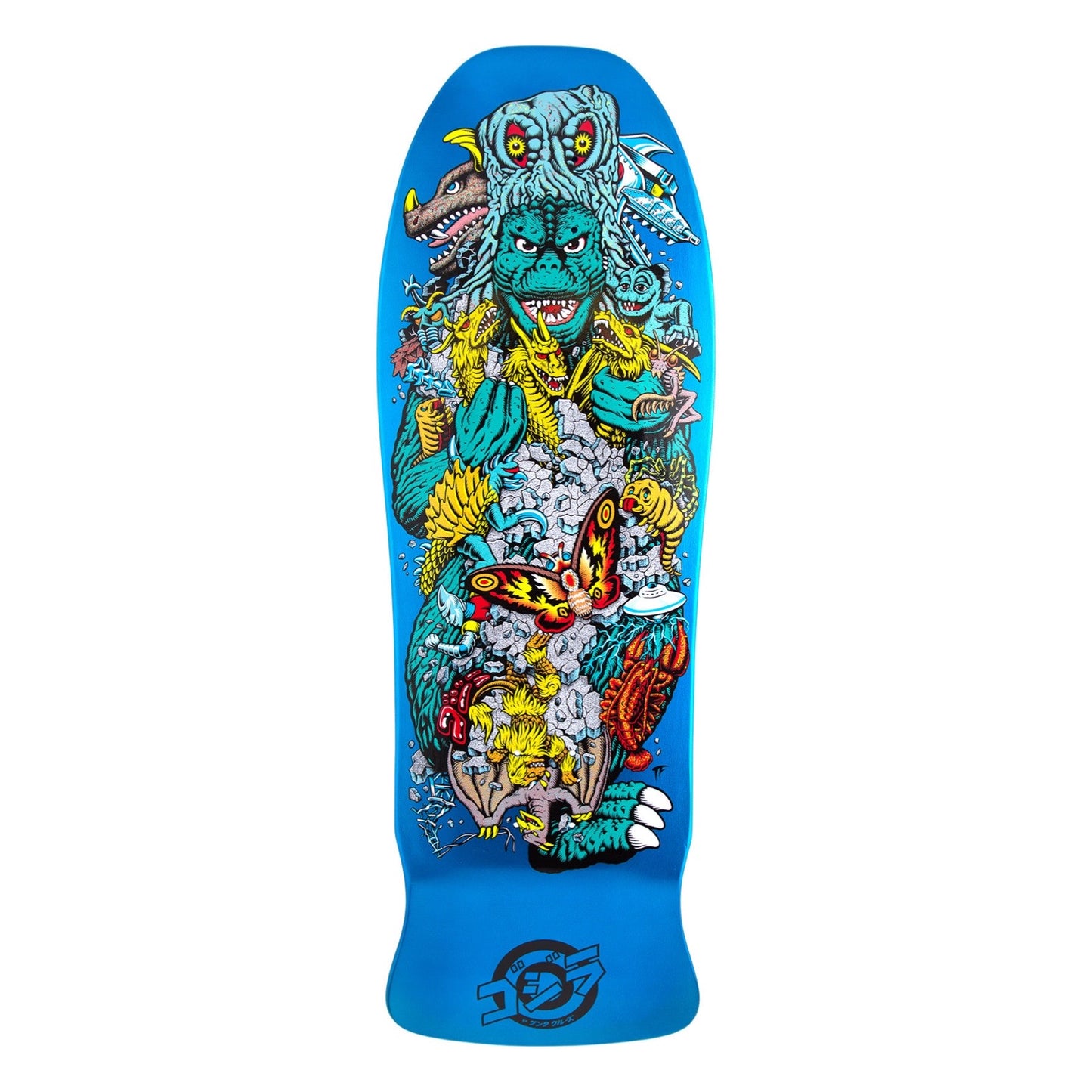 Santa Cruz Godzilla Kaiju Roskopp Deck 10.125