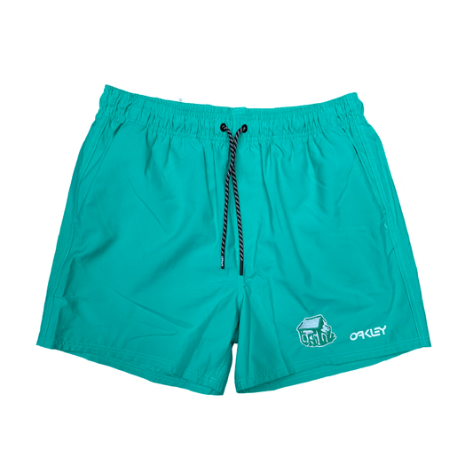 Oakley x Surf Shack Beach Volley 16” Beachshort - Mint Green
