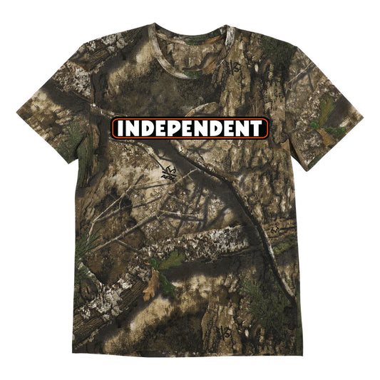 Independent Bar Logo S/S Realtree APX Tee - Camo
