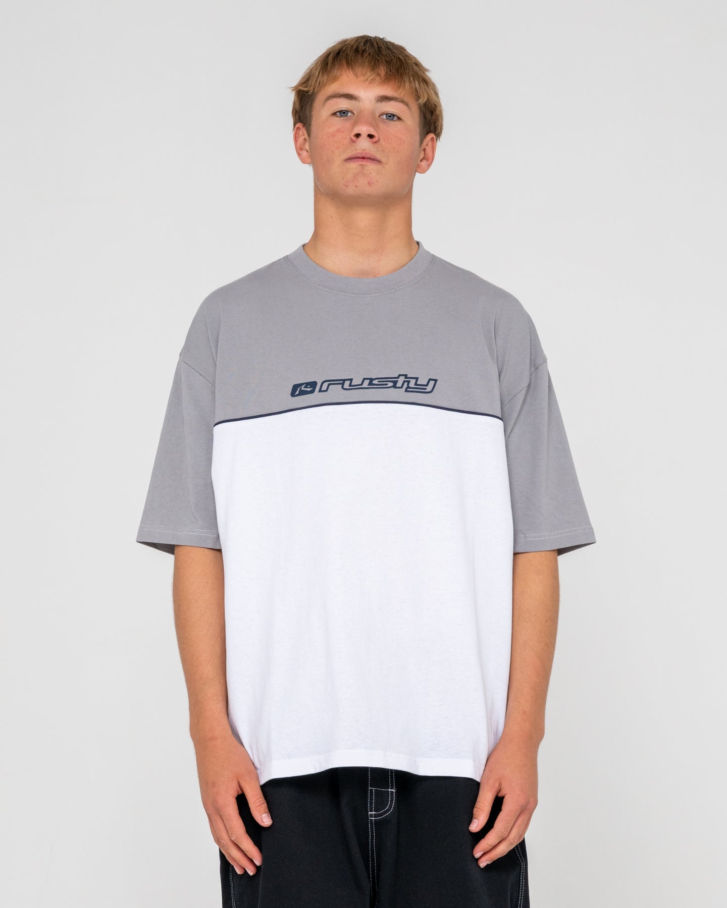 Rusty Infinity Short Sleeve Tee - White