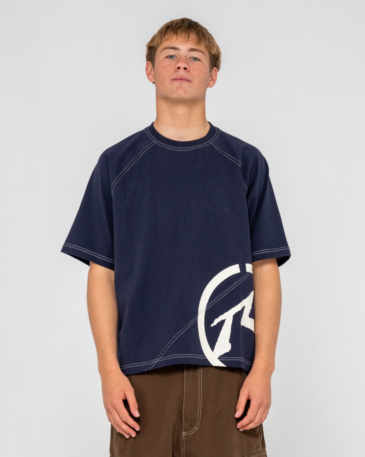 Rusty Pablo S/S Heavy Tee - Navy