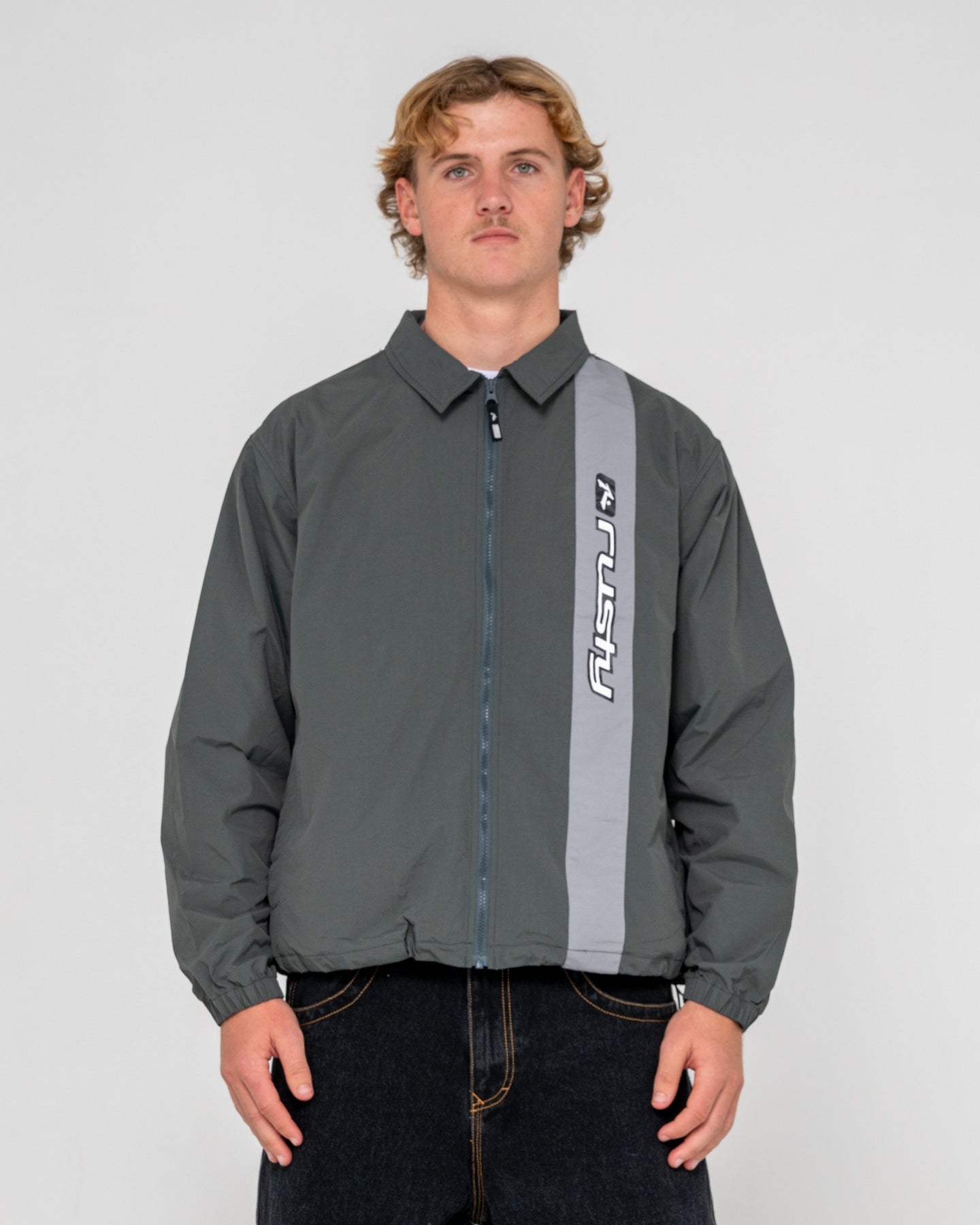 Rusty Piranha Shell Jacket - Slate