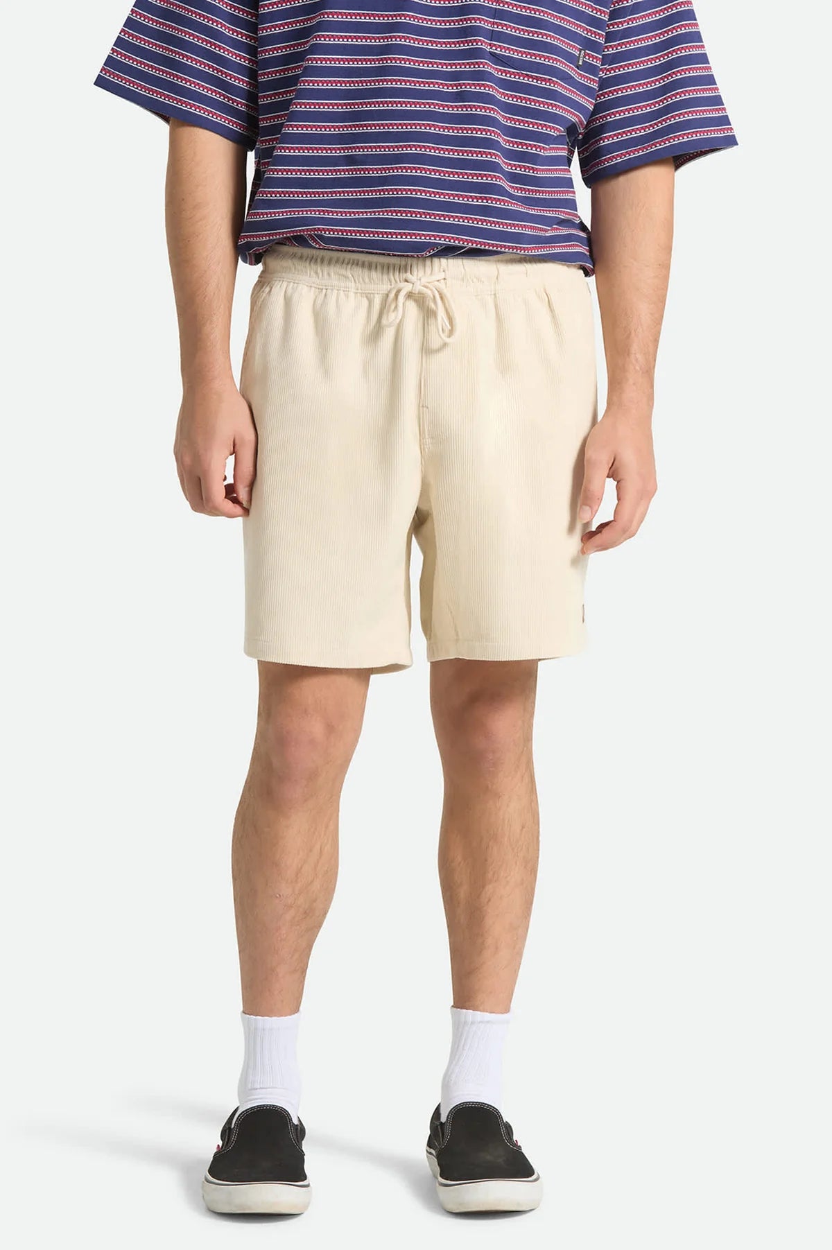 Brixton Everyday Corduroy Short - Whitecap