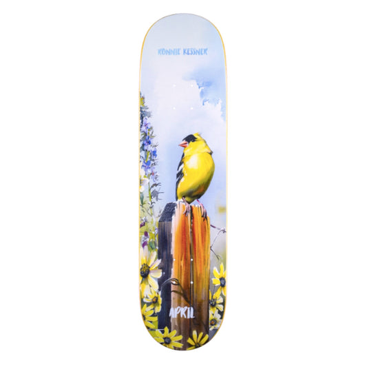 April Ronnie Kessner Gold Finch Deck 8.25"