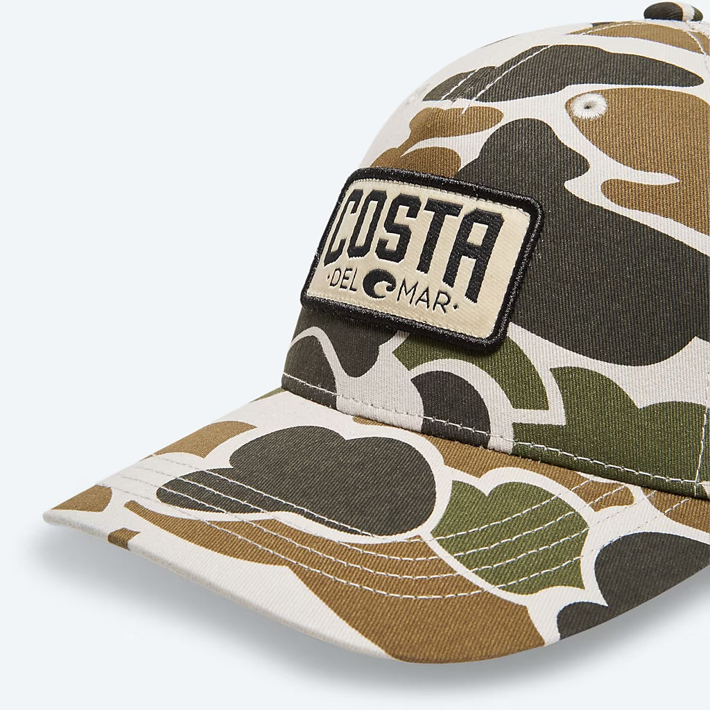 Costa Trucker Hat - Duck Camo Grey
