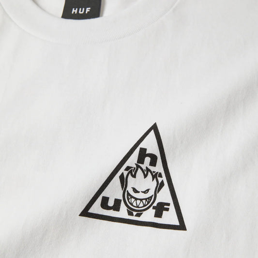 HUF x Spitfire Sticker TT SS Tee - White