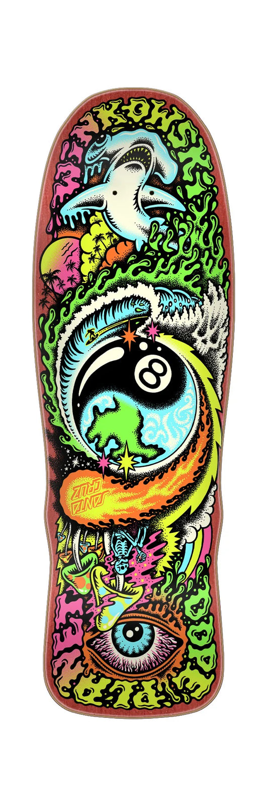 Santa Cruz Winkowski Dope Planet Micro Freaks Deck 8.75