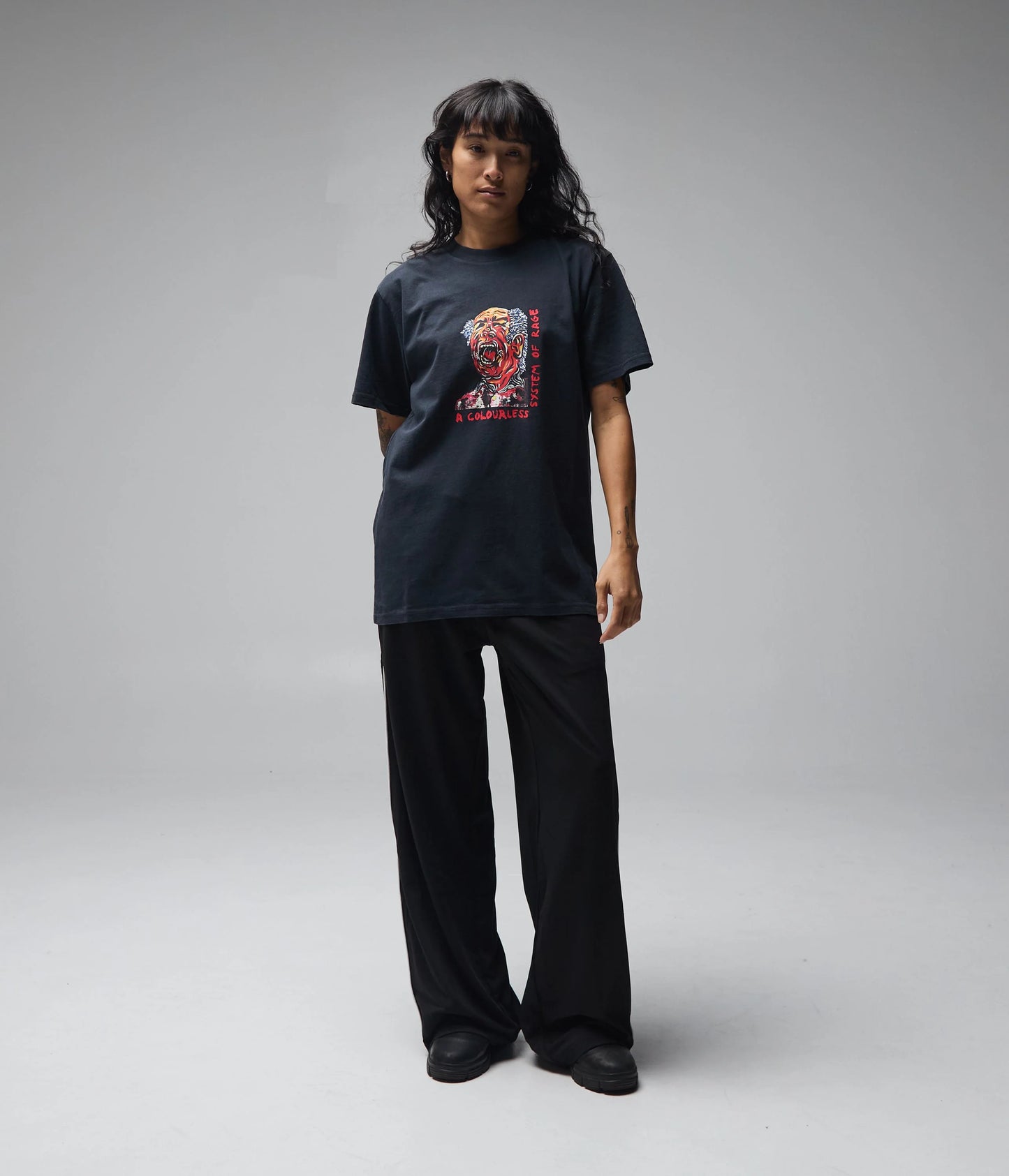 Former x Rage Colourless Clown Tee - Black
