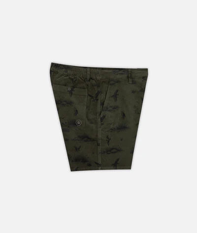 Midship Cord Walkshort Short - Green