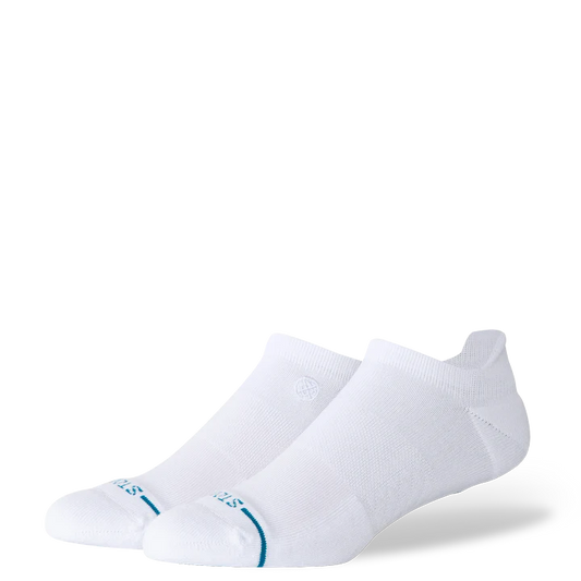 Icon Low Tab Socks - White