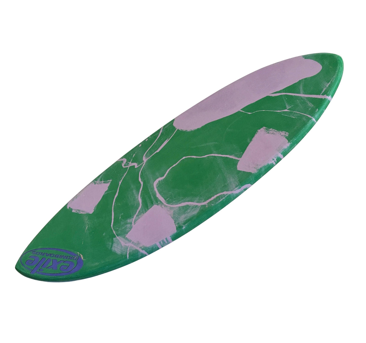 Exile Medium Large Hybrid Shape 3/4”-5/8” Double Carbon Fiber Epoxy Skimboard