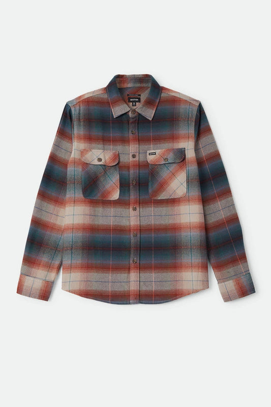 Brixton Bowery Flannel - Multi/Shadow