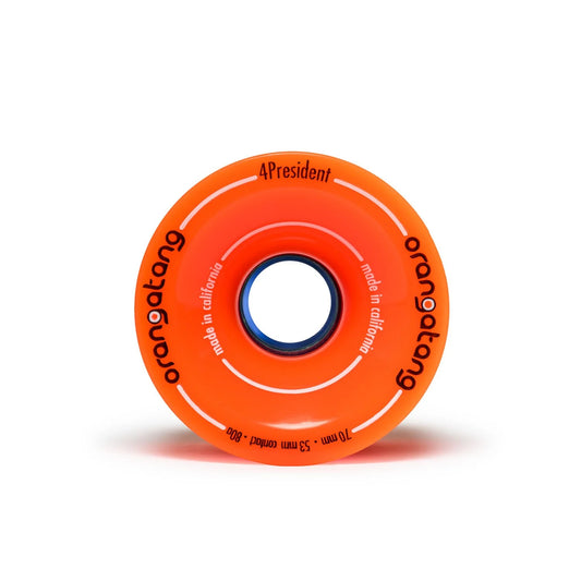 Orangatang 70mm 80a 4President Wheels - Orange
