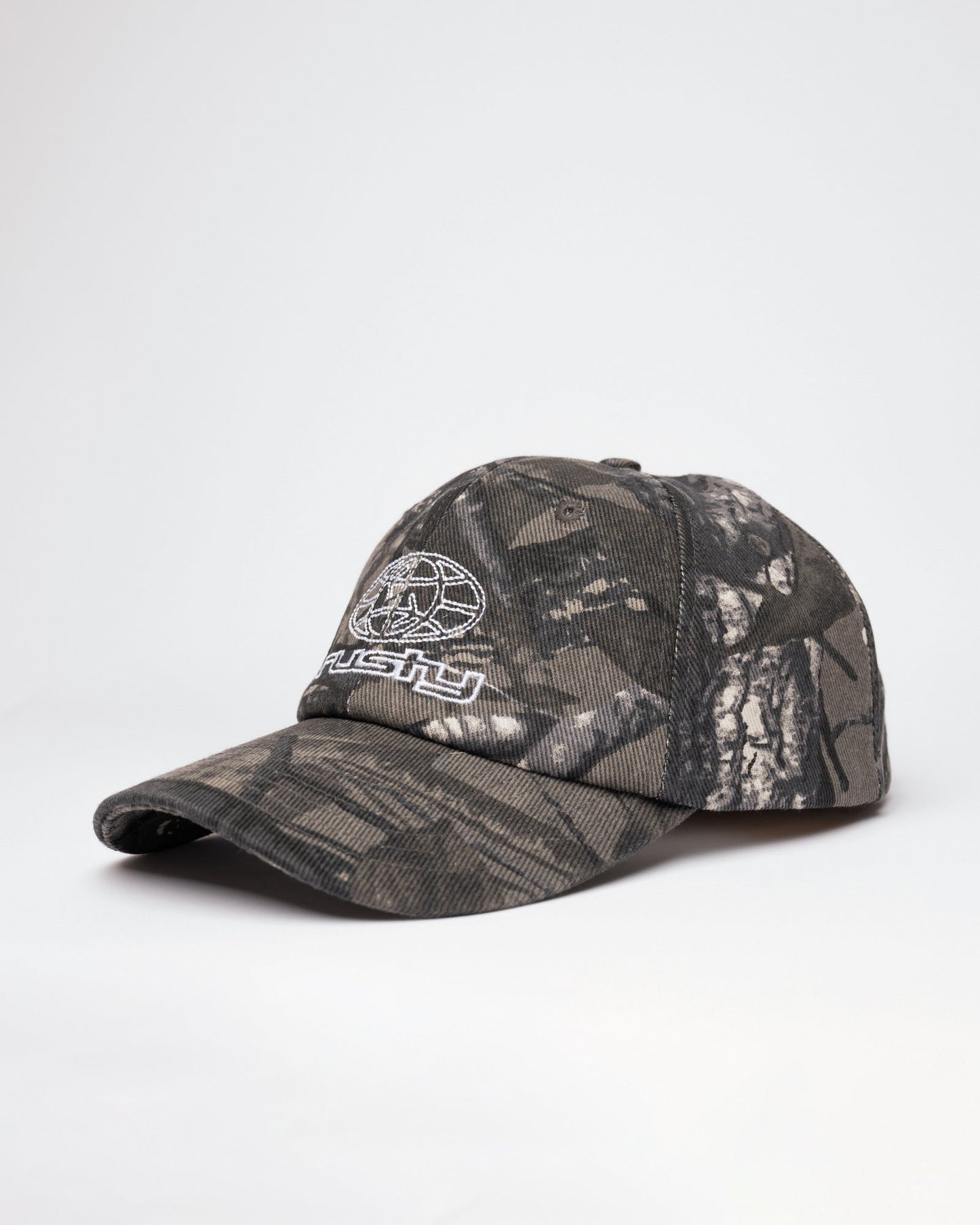 Rusty Rambo Camo Dad Hat - Grey Camo