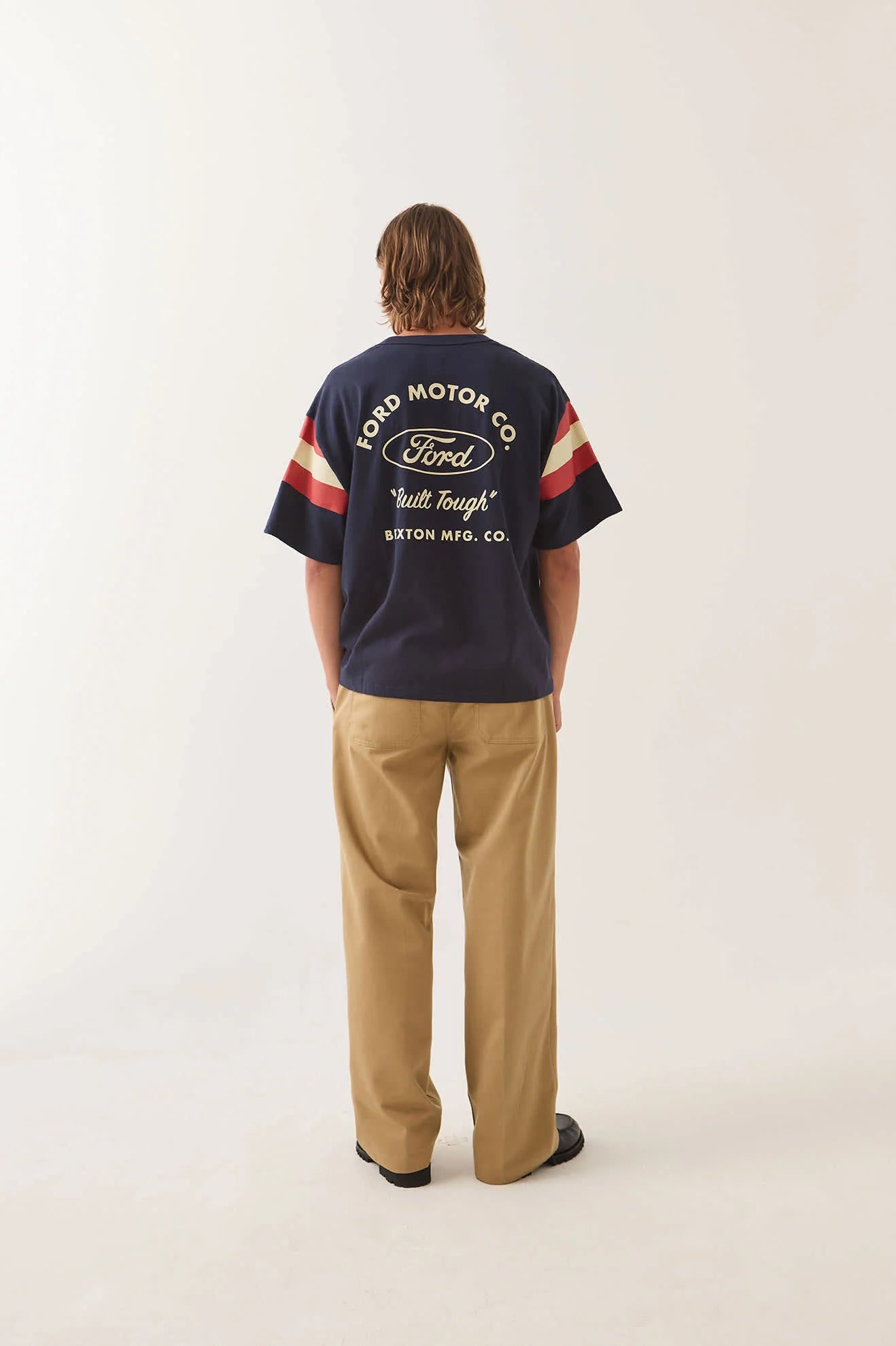 Brixton x Ford Built Tough Jersey - American Navy