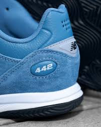 New Balance Numeric 442  Heron Blue w/ White UN442SMF