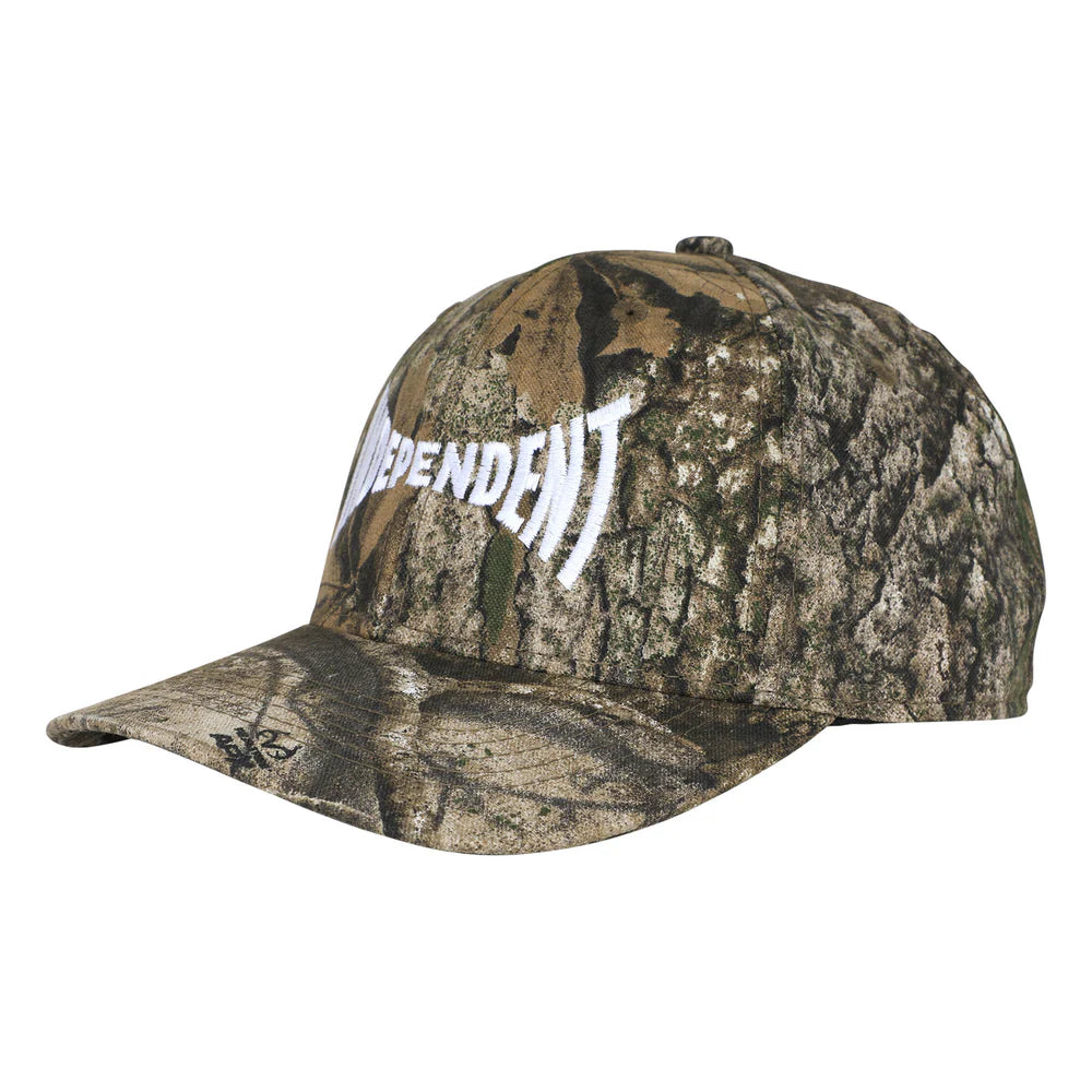 Independent Realtree APX Structured Snapback Hat - Black