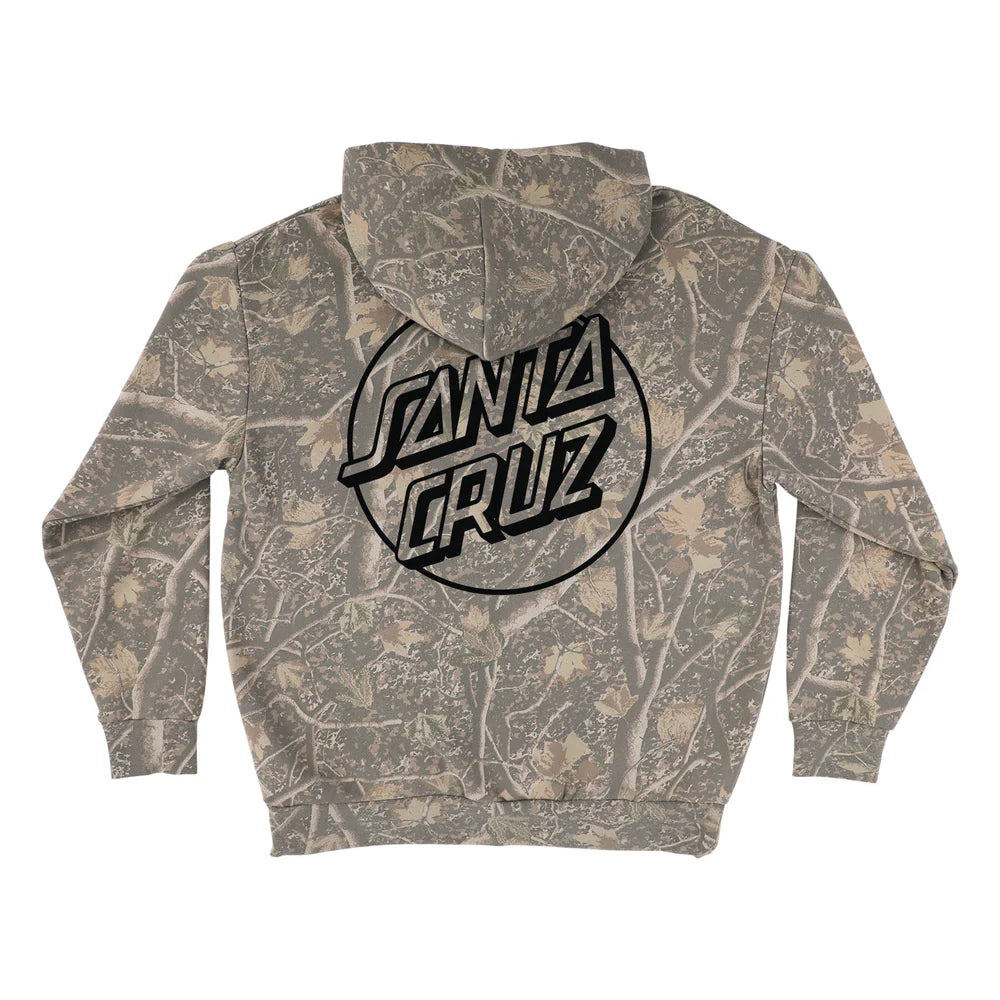 Santa Cruz Opus Dot Heavyweight P/O Hoodie - Deadwood Tree Camo