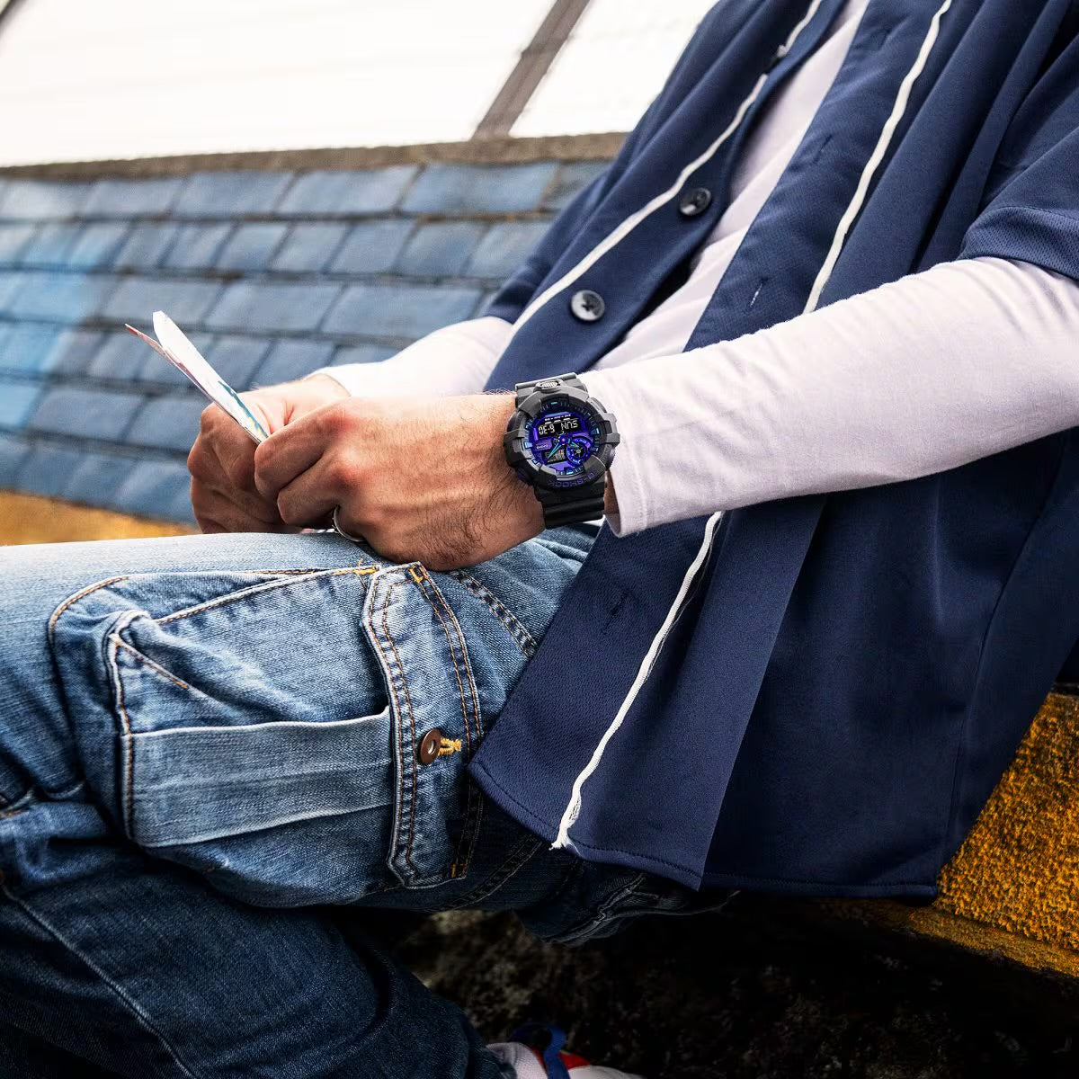 G-Shock GA700VB-1A Analog-Digital Watch