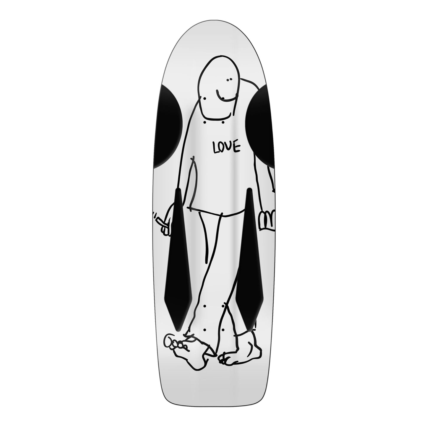 2025 Skate Shop Day X Krooked Beamer Love Deck 10.75