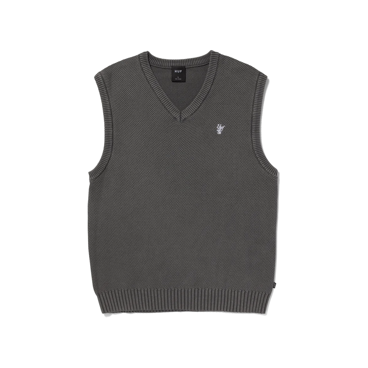 HUF Anton Sweater Vest - Black