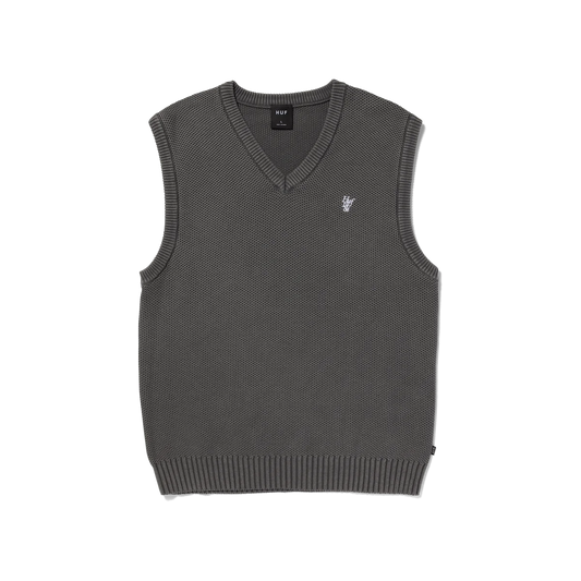 HUF Anton Sweater Vest - Black