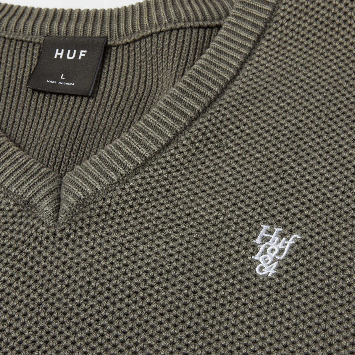 HUF Anton Sweater Vest - Black