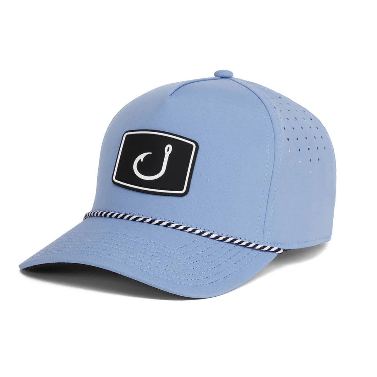 Ace Iconic Performance Snapback Hat - Sky Blue