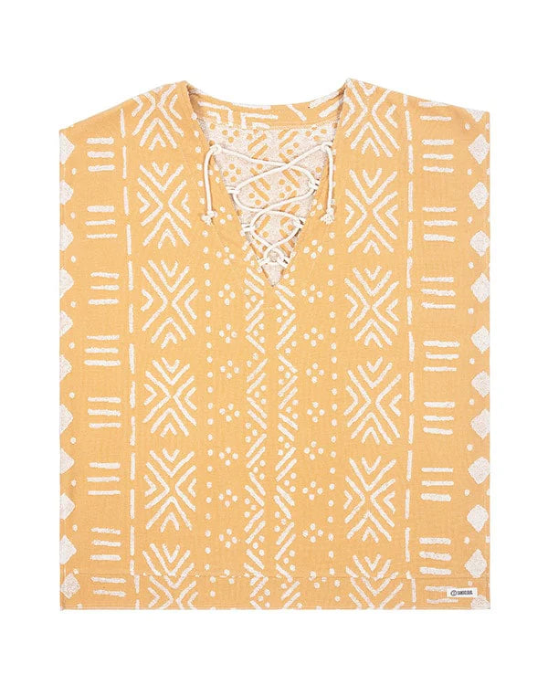 Sand Cloud Adobe Mudcloth Cover Up - Sunflower