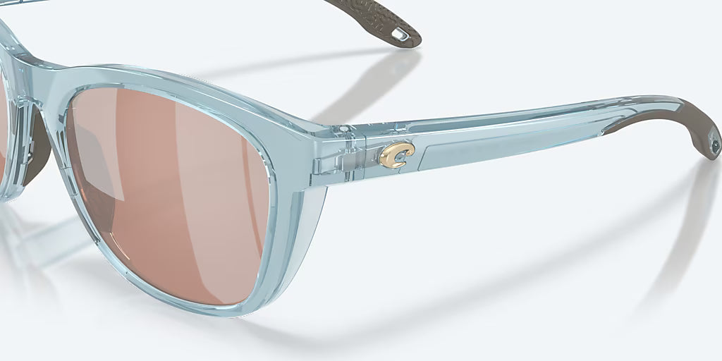 Aleta Translucent Silt Blue w/ Copper Silver Mirror 580P