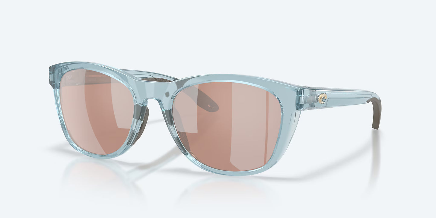 Aleta Translucent Silt Blue w/ Copper Silver Mirror 580P