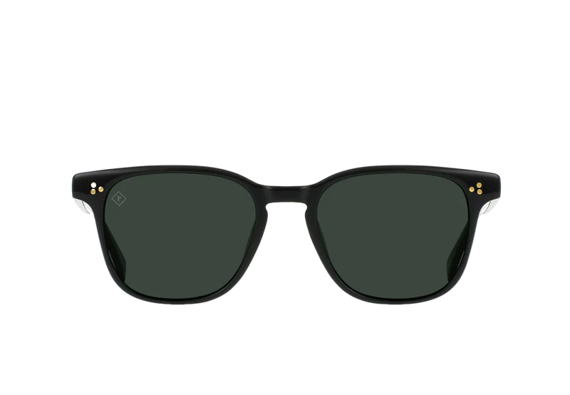 Alvez Recycled Black w/ Green Polarized Lens