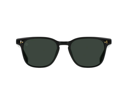 Alvez Recycled Black w/ Green Polarized Lens