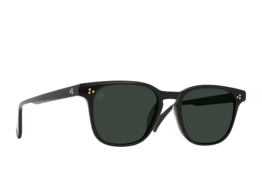Alvez Recycled Black w/ Green Polarized Lens