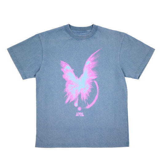 April Skateboarding Bright Tee T-Shirt - Vintage Slate