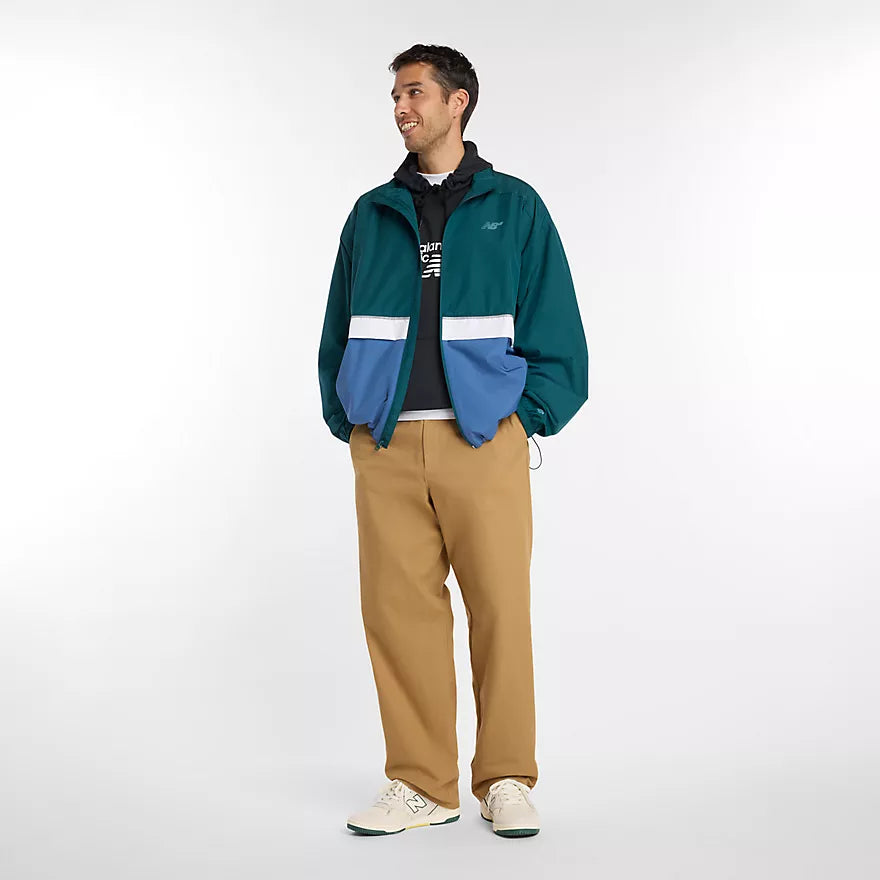 New Balance Numeric Archive Full Zip Jacket - Medusa Green
