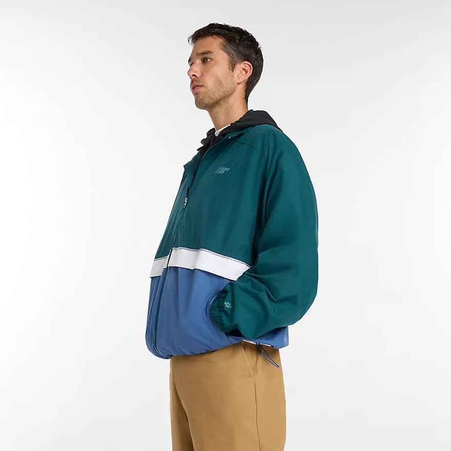 New Balance Numeric Archive Full Zip Jacket - Medusa Green