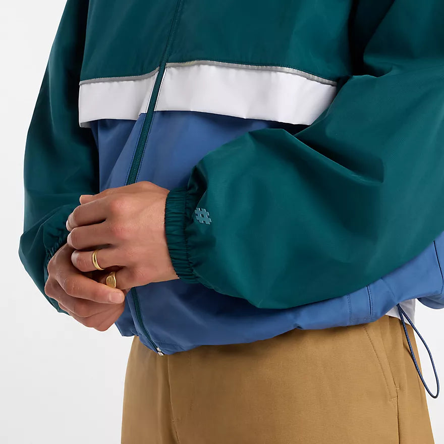 New Balance Numeric Archive Full Zip Jacket - Medusa Green